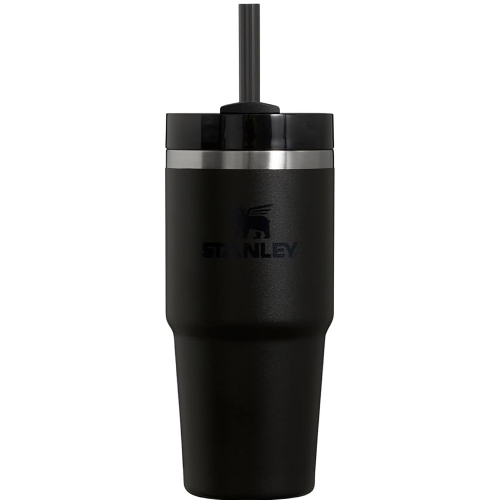 NWT Stanley Quencher H2.0 Tumbler with Straw black 20 oz